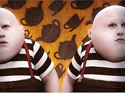 Tweedledum-tweedledee